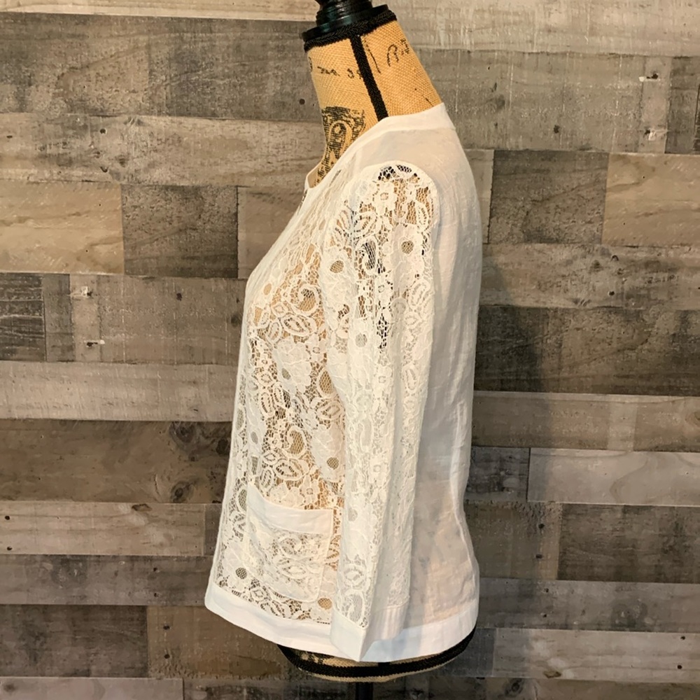 Spense Lace Jacket Size M - Picture 4 of 16